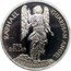 Cook Islands One Dollar (Elizabeth II Archangel Raphael) RAPHAEL GUARDIAN ANGEL ONE DOLLAR 1/2 OZ .999 FINE SILVER coin reverse