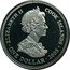 Cook Islands One Dollar Elizabeth II Battle of Trafalgar 2005  Proof ELIZABETH II COOK ISLANDS ONE DOLLAR 2005 coin obverse