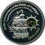 Cook Islands One Dollar Elizabeth II Battle of Trafalgar 2005  Proof 200TH ANNIVERSARY OF THE BATTLE OF TRAFALGAR, ENGLAND EXPECTS THAT EVERY MAN WILL DO HIS DUTY 1805 2005 coin reverse