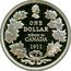 Cook Islands One Dollar Elizabeth II George V Dollar 2006  Proof ONE DOLLAR TRIBUTE TO CANADA 1911 coin reverse