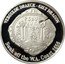 Cook Islands One Dollar Elizabeth II Gilt Dragon Shipwreck 2005  Proof VERGULDE DRAECK GILT DRAGON SUNK OFF THE W.A. COAST 1656 coin reverse