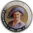 Cook Islands One Dollar Elizabeth II Queen Mother.A Life 2002  UNC HER MAJESTY QUEEN ELIZABETH THE QUEEN MOTHER 1900 - 2002 coin reverse