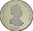 Cook Islands One Dollar (Elizabeth II Seated Nelson between Cameo's) ELIZABETH II COOK ISLANDS 2007 coin obverse