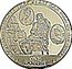 Cook Islands One Dollar (Elizabeth II Seated Nelson between Cameo's) ENGLAND EXPECTS THAT EVERY MAN WILL DO HIS DUTY ONE DOLLAR coin reverse