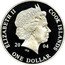 Cook Islands One Dollar (Elizabeth II Sumarai) ELIZABETH II COOK ISLANDS 20 04 IRB ONE DOLLAR coin obverse