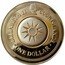 Cook Islands One Dollar Elizabeth II Taurus ND (2003)  ELIZABETH II COOK ISLANDS ONE DOLLAR coin obverse