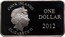 Cook Islands One Dollar Elizabeth II Year of the Dragon 2012  Proof COOK ISLANDS ONE DOLLAR 2012 IRB ELIZABETH II coin obverse
