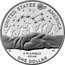 USA One Dollar (Harriet Tubman) UNITED STATES OF AMERICA E PLURIBUS UNUM ONE DOLLAR BZ CAC coin reverse