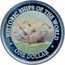Cook Islands One Dollar (Historic ships of the world 1) HISTORIC SHIPS OF THE WORLD ONE DOLLAR coin reverse