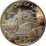 Cook Islands One Dollar (History of Asia.Hong Kong Returns To China) HONK KONG RETURNS TO CHINA HISTORY OF ASIA coin reverse