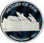 Cook Islands One Dollar History of Asia.Tokyo Earthquake. 2005 Proof EARTHQUAKE IN TOKYO 1923 HISTORY OF ASIA coin reverse