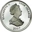 Cook Islands One Dollar (House of Horatio Nelson) ELIZABETH II COOK ISLANDS 2007 coin obverse