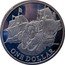 Cook Islands One Dollar (Queen Elizabeth) ONE DOLLAR coin reverse