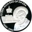 Cook Islands One Dollar Queen Mother 2004 QUEEN MUM END OF AN ERA 1900 2002 coin reverse