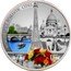 Cook Islands One Dollar (Romantic Cities of the World. Paris) WORLD'S MOST ROMANTIC CITIES coin reverse
