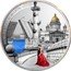 Cook Islands One Dollar (Romantic Cities of the World. Saint Petersbourg) WORLD'S MOST ROMANTIC CITIES coin reverse