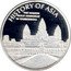 Cook Islands One Dollar (The Khmers build Angkorvat in Camboscha) HISTORY OF ASIA THE KHMERS BUILD ANGKORVAT IN CAMBOOSCHA coin reverse