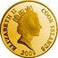 Cook Islands Ten Dollars Dolphin over moon 2009 RDM ELIZABETH II COOK ISLANDS 2009 coin obverse