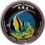 Cook Islands Two Dollars The Fish of Taiwan. Zanclus Cornutus 2002 ZANCLUS CORNUTUS 角鐮魚 1OZ. 999 SILVER ASIAN WILDLIFE SERIES TWO DOLLARS coin reverse
