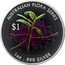 Cook Islands 1 Dollar Elizabeth II Darwin Palm 1999  AUSTRALIAN FLORA SERIES $1 PTYCHOSPERMA BLEESERI 1OZ .999 SILVER coin reverse