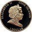Cook Islands 1 Dollar (Elizabeth II Penguin) ELIZABETH II COOK ISLANDS 1 DOLLAR coin obverse