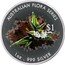 Cook Islands 1 Dollar Elizabeth II Shortleaf milligania 1999  AUSTRALIAN FLORA SERIES $1 MILLIGANIA JOHNSTONII 1OZ .999 SILVER coin reverse