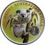 Cook Islands 1 Dollar (Native Australian Koala) 0.5 OZ.999 SILVER 1 DOLLAR NATIVE AUSTRALIAN KOALA coin reverse