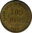 Brazil 1 Reis Santa Casa de Misericordia. Leprosarium Coinage ND (1920) KM# L6 1.00 REIS SANTA CASA DE MISERICORDIA PARA coin obverse