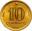 Brazil 10 Centavos Jose Bonifacio 1955 KM# 561 10 CENTAVOS 1955 coin reverse