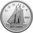 Canada 10 Cents (Bluenose) 10 CENTS 2024 CANADA H coin reverse