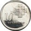 Brazil 10 Cruzeiros 10th Anniversary of the Brazil Central Bank 1975 KM# 588 10 CRUZEIROS coin reverse