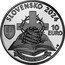 Slovakia 10 Euro (100th Anniversary of the Birth of Jan Chryzostom Korec) UT OMNES UNUM SINT MK TL 10 EURO SLOVENSKO 2024 coin obverse