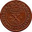 Brazil 10 Reis Joao V 1715 KM# 108 IOANNES V D P ET BRASIL REX X 1715 coin obverse