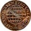 Brazil 10 Reis Joao V 1736 KM# 142.3 PECVNIA. TOTVM CIRCVMIT. ORBEM coin reverse