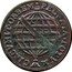 Brazil 10 Reis Jose I 1753 KM# 174.1 PECVNIA. TOTVM CIRCVMIT. ORBEM coin reverse