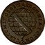 Brazil 10 Reis Maria I 1787 KM# 215.1 PECUNIA. TOTUM CIRCUMIT. ORBEM coin reverse