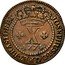 Brazil 10 Reis Jose I 1774 KM# 174.2 JOSEPHUS I D G P ET BRASIL REX X 1773 coin obverse