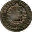 Brazil 10 Reis Pedro II Maranhao First Series Countermarked Coin ND (1834) KM# 402 ORBEM PECUNIA TOTUM CIRCUMIT coin reverse