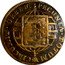 Brazil 10 Reis Countermarked Coinage ND (1835) Host Date 1821 KM# 420.1 PECUNIA TOTUM CIRCUMIT ORBEM coin reverse