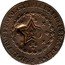 Brazil 10 Reis Ceara Countermarked Coinage ND KM# 396 PETRUS I D G CONST IMP ET PERP BRAS DEF 1823 R 10 CEARÁ coin obverse