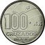 Brazil 100 Cruzados 100th Anniversary of the Abolition of Slavery 1988 KM# 610 100 CRUZADOS BRASIL coin obverse
