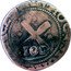 Brazil 100 Reis Joao IV Countermarked Coin ND (1663) KM# 27 IN HOC SIGNO VINCES coin reverse