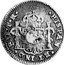 Brazil 100 Reis Countermarked Coinage ND KM# A471 HISPAN ET IND REX P R coin reverse