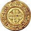 Brazil 1000 Reis Joao V 1749 Obverse normal D in D. G. KM# 161 ET.BRASILIÆ.DOMINUS.ANNO 1749 coin reverse