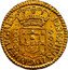 Brazil 1000 Reis Jose I 1771 KM# 162.2 JOSEPHUS I D G PORTVG REX 1000 coin obverse