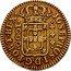 Brazil 1000 Reis Jose I 1771 KM# 162.3 JOSEPHUS.I.D.G.PORT.REX 1000 coin obverse