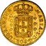 Brazil 1000 Reis Maria I 1787 KM# 223 MARIA. I. D.G. PORTUG. REGINA. 1000 coin obverse