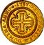 Brazil 1000 Reis Maria I 1787 KM# 223 ET BRASILIÆ DOMINIA ANNO 1787 coin reverse