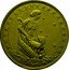 Brazil 1000 Reis Kneeling Liberty 1924 KM# 525 coin reverse