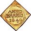 Brazil 12 Florin Occupation Coinage 1646 KM# 7.1 ANNO BRASIL 1646 coin reverse